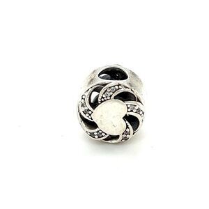 Pandora Swirl Heart Cz Charm